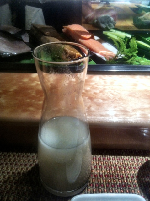 unfiltered sake